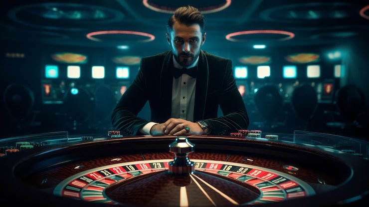 Suasana permainan olahraga dan casino yang mengedepankan hiburan dan kesenangan